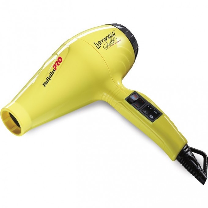 Фен BABYLISS PRO LUMINOSO GIALLO IONIC BAB6350IYE