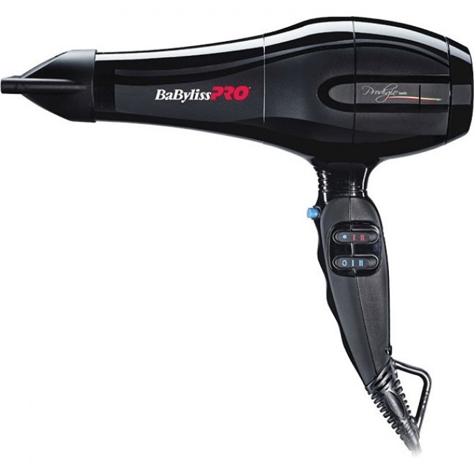 Фен BABYLISS PRO TIZIANO, 2300Вт, 2 насадки BAB6330RE